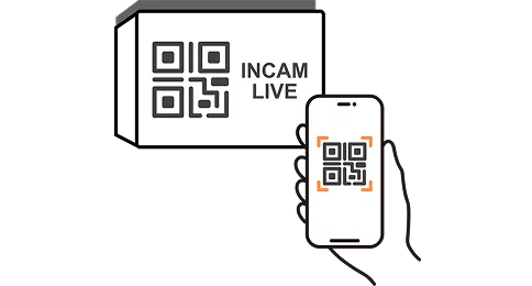 <p>Scan the QR code displayed on the screen to access the dedicated site</p>