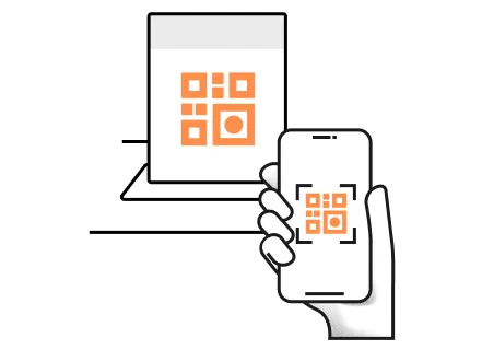 Access the ticketing page via QR code, etc