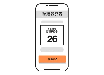 Issue a queue ticket