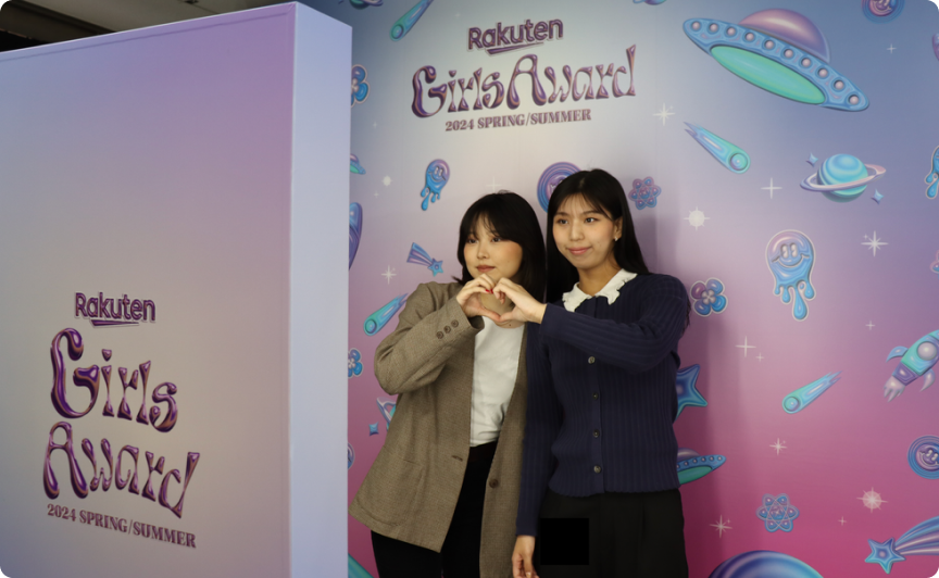 Rakuten GirlsAward 2024 SPRING/SUMMER MirrorSnap Pro