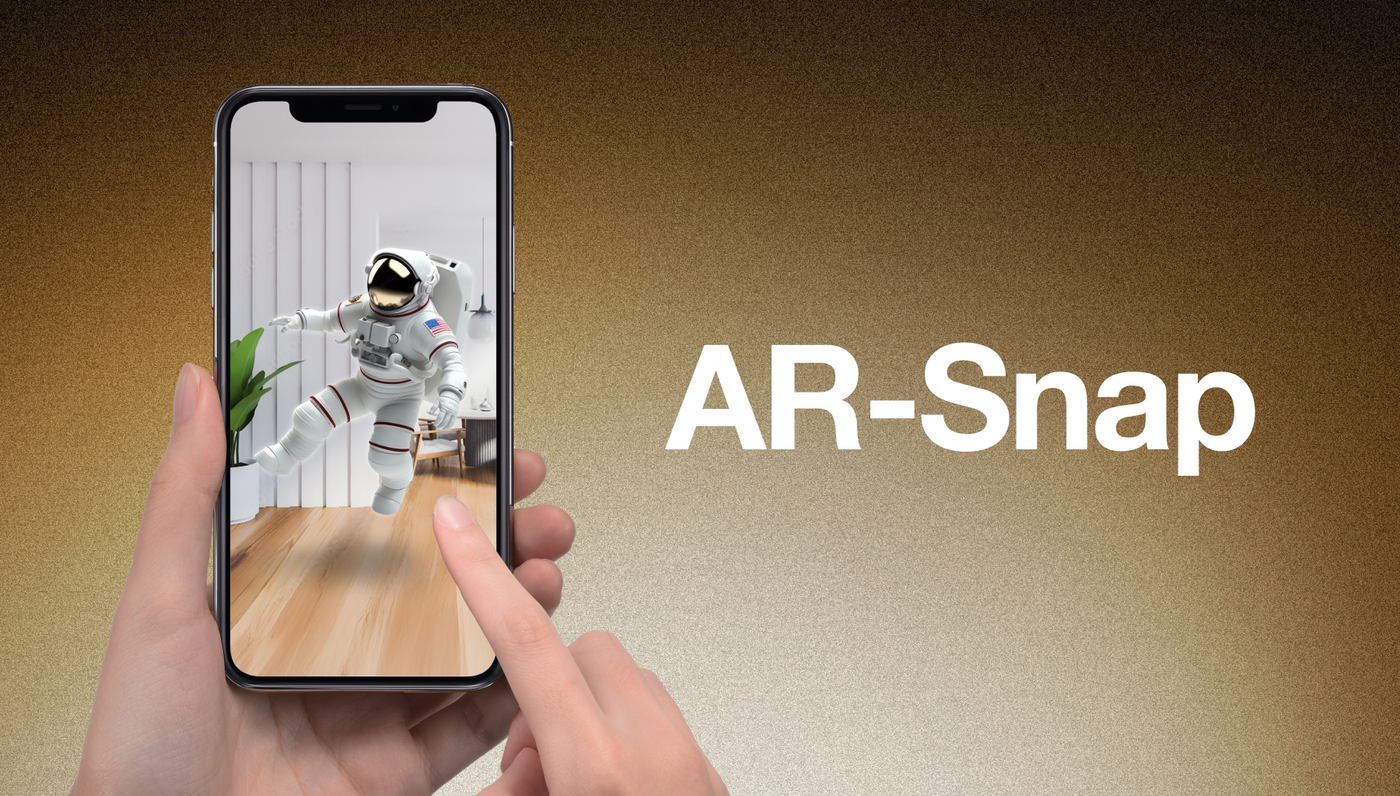 《専用アプリ・什器不要》Webブラウザ上で手軽に体験ができるWebサービス『AR-Snap』と『WEB-Snap』を正式リリース