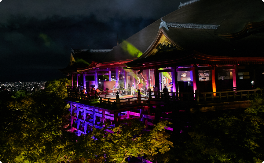 MIYAVI Virtual Live 6.0 in KYOTO “MIYAVI in KIYOMIZU”