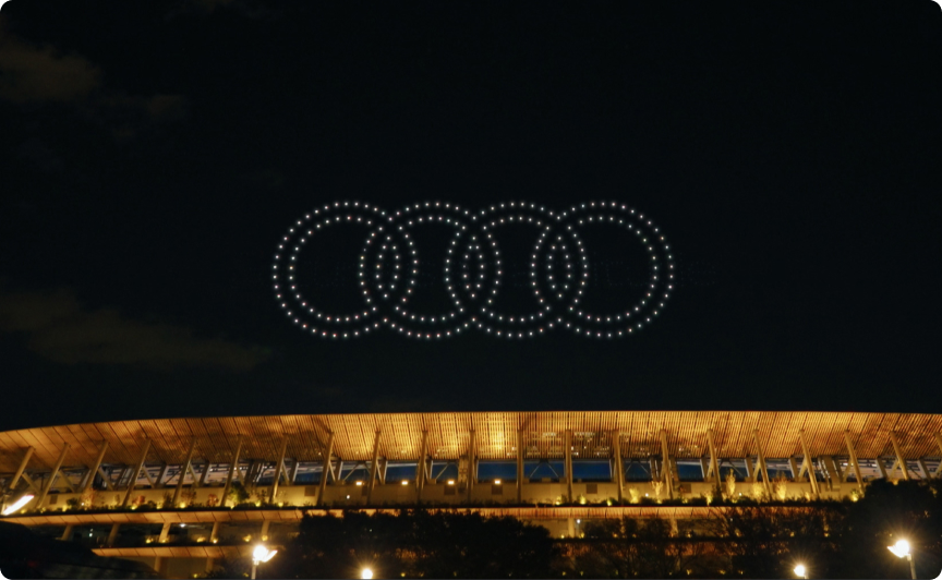 Audi Q4 e-tron Special Drone Show
