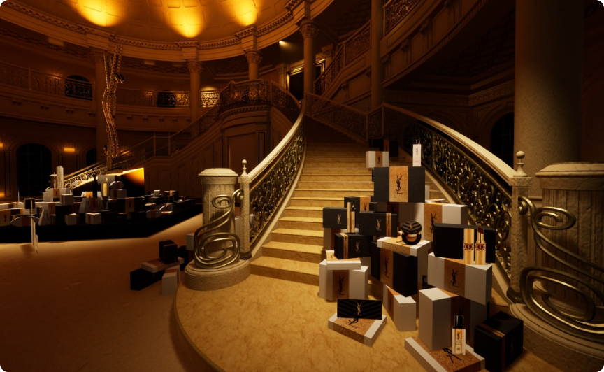 YSL BEAUTY Virtual Gift Boutique