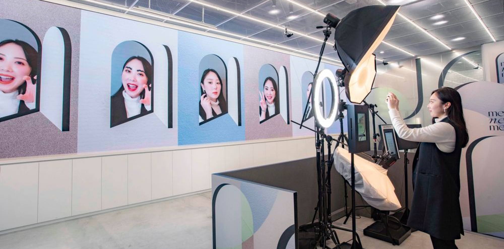 Maison KOSÉ銀座 セルフフォトブース「KOSÉ SELF PHOTO STUDIO」