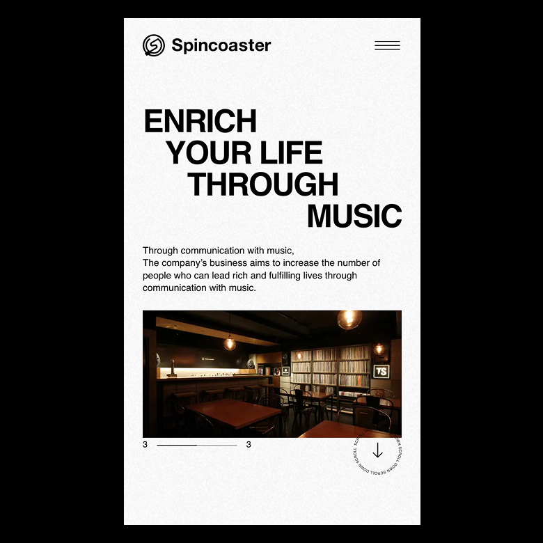 Spincoaster Website Renewal